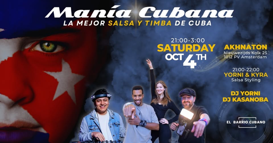Manía Cubana 4 oktober
