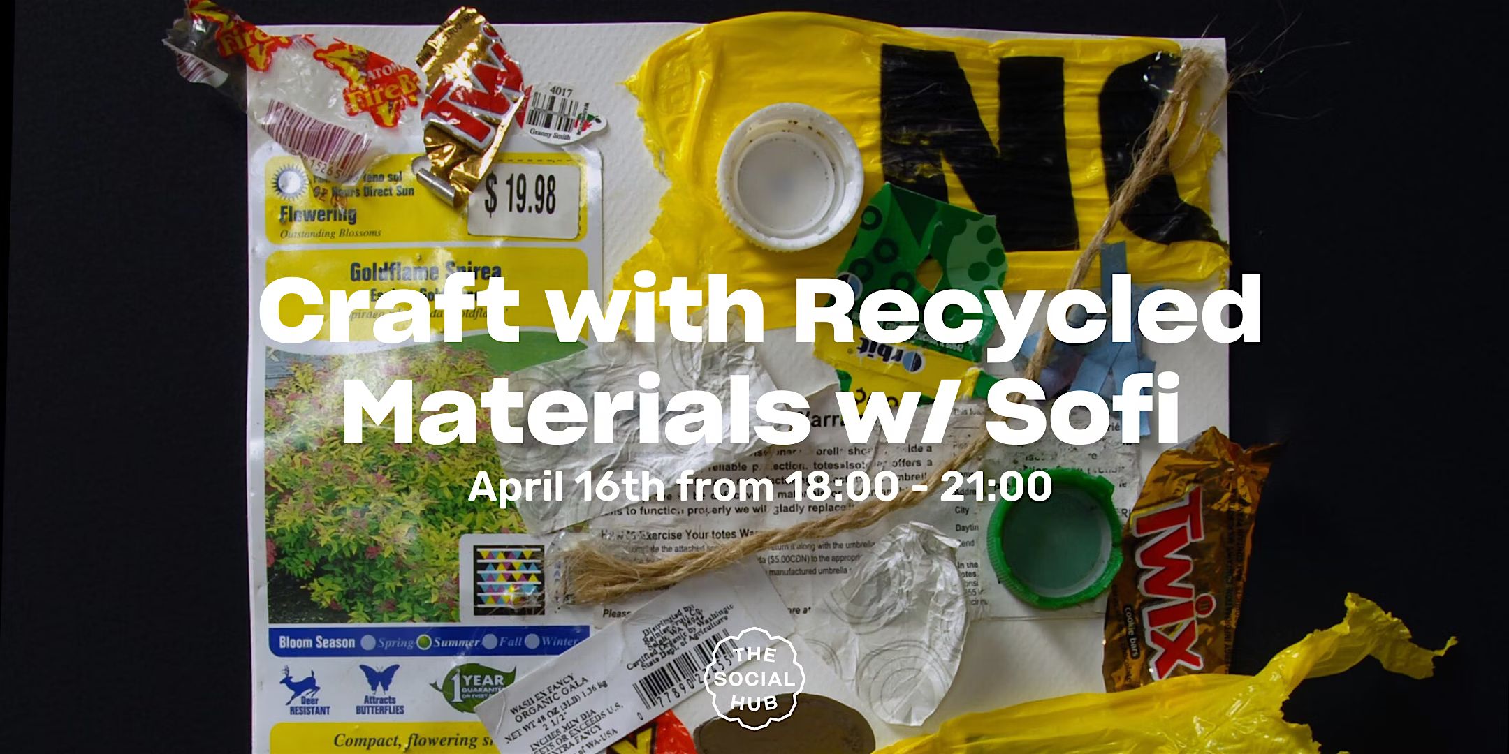 Craft Workshop with Recycled Materials by Sofi