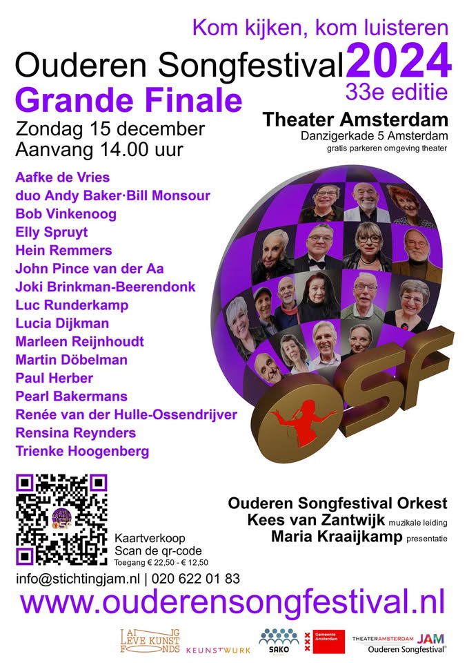 Ouderen Songfestival · Grande Finale | Theater Amsterdam