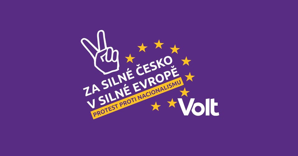 Za silné Česko v silné Evropě: Protest proti nacionalismu