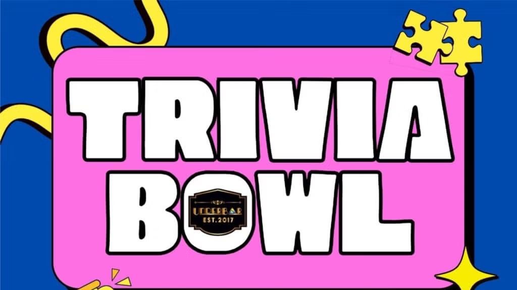 Second Annual Trivia Bowl at the UnderBar in Vancouver  -$100 Grand Prize!