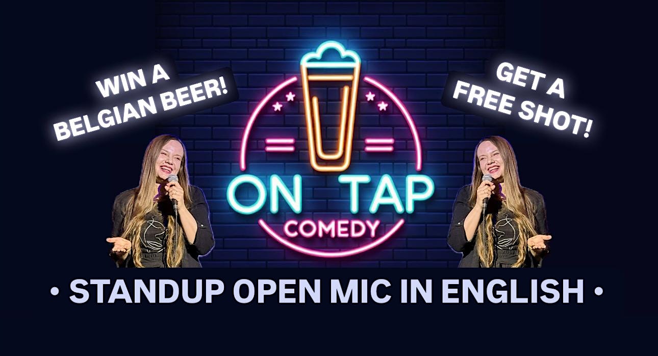 On Tap Comedy • Standup Open Mic in English • FREE ENTRANCE