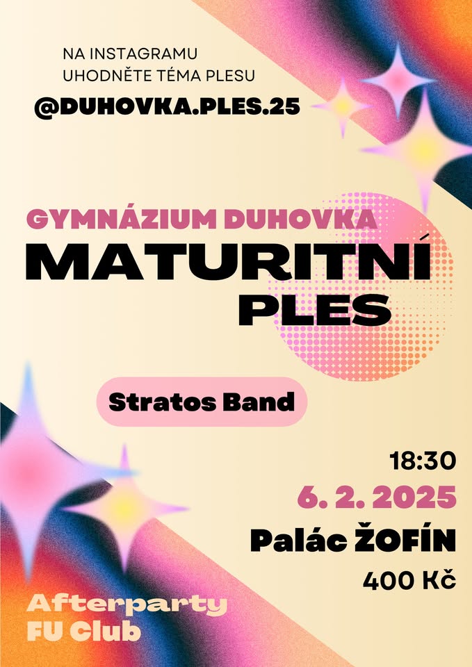 Maturitní ples 2025