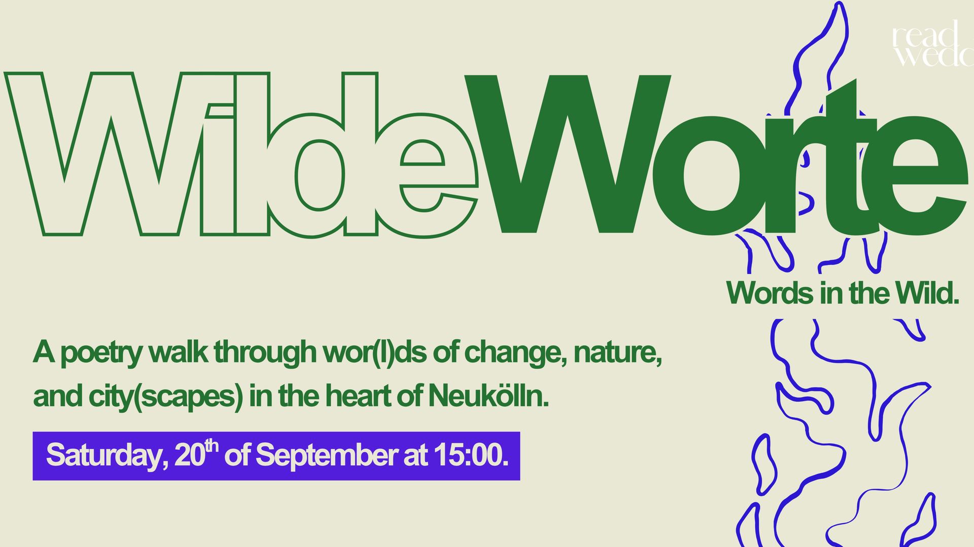 Wilde Worte: Creative Walk at FLYLEAF Neukölln