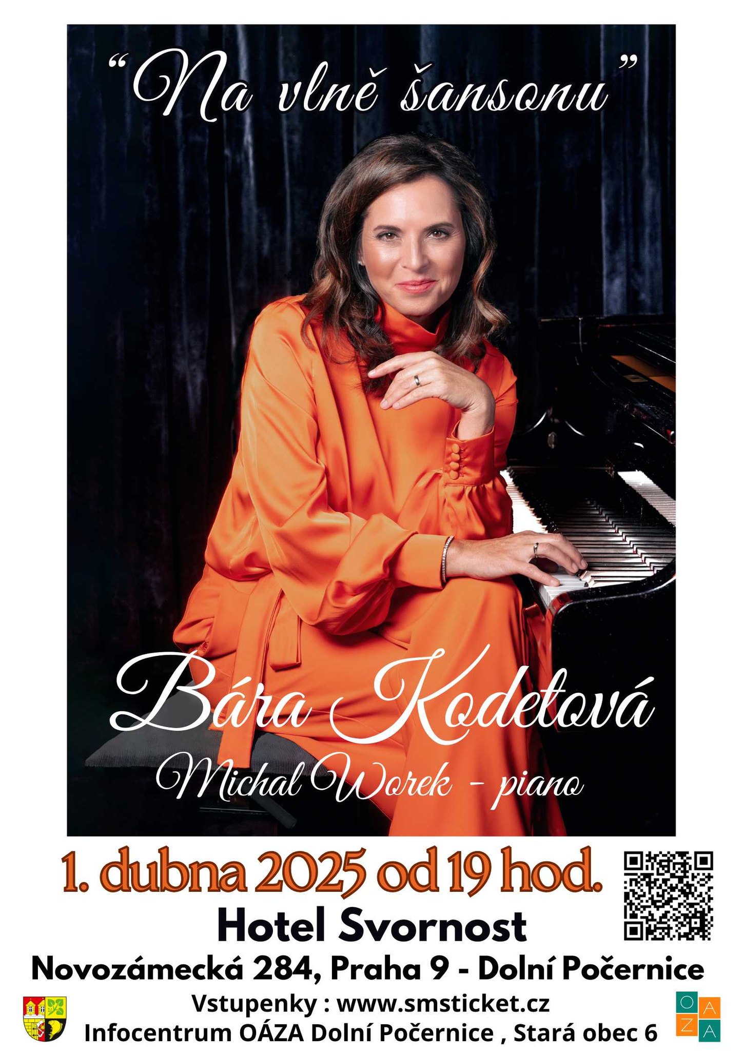 "Na vlně šansonu" koncert Báry Kodetové