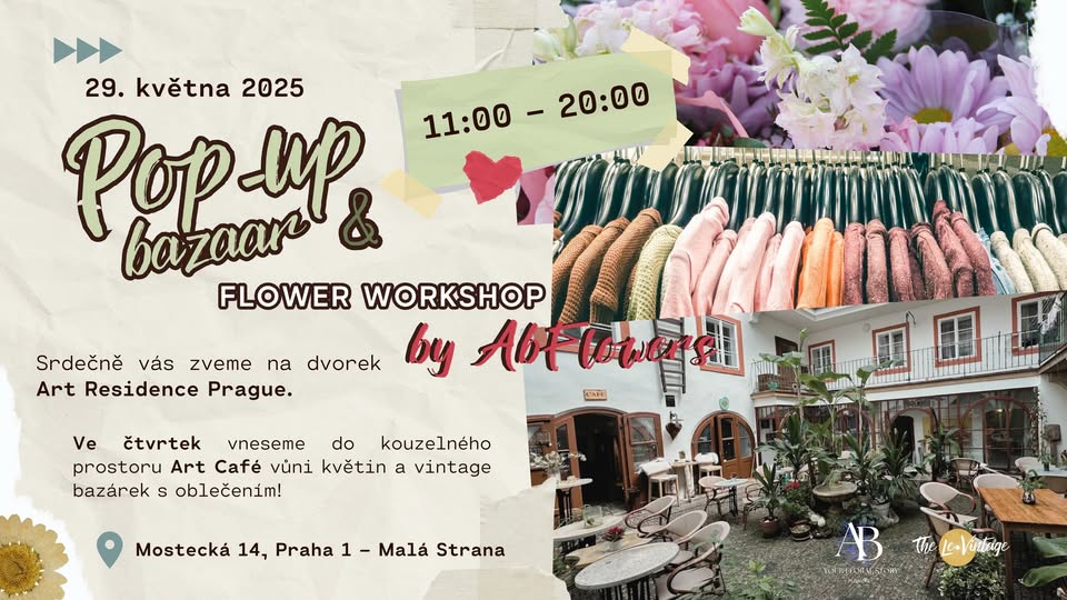 The Le•Vintage bazárek & květiny na dvorku Art Café