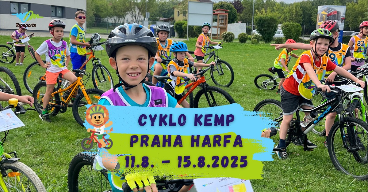 Cyklo kemp - Praha Harfa