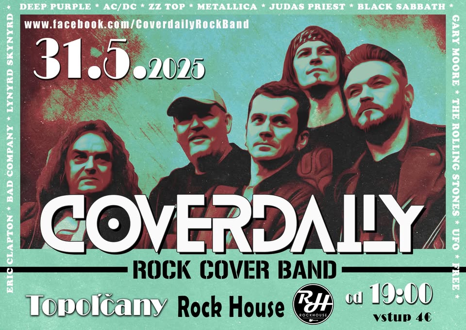 COVERDAILY v Rock House (Topoľčany) 31.05.2025