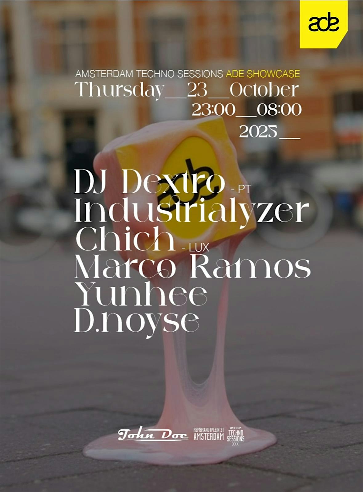 Amsterdam Techno Sessions - ADE 2025 Showcase