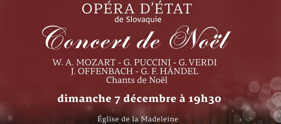 Vianočný koncert v Paríži