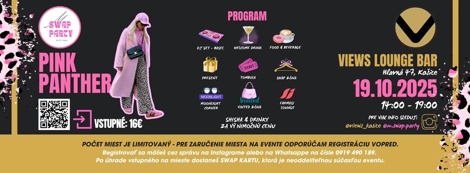 SWAP PARTY -  🥂PINK PANTHER EXCLUSIVE🐆