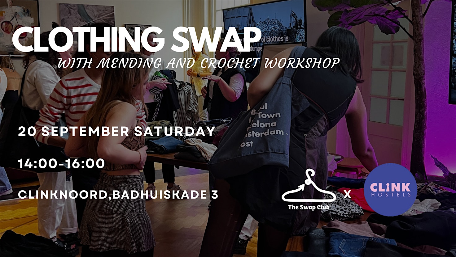 Clothing Swap and workshops!