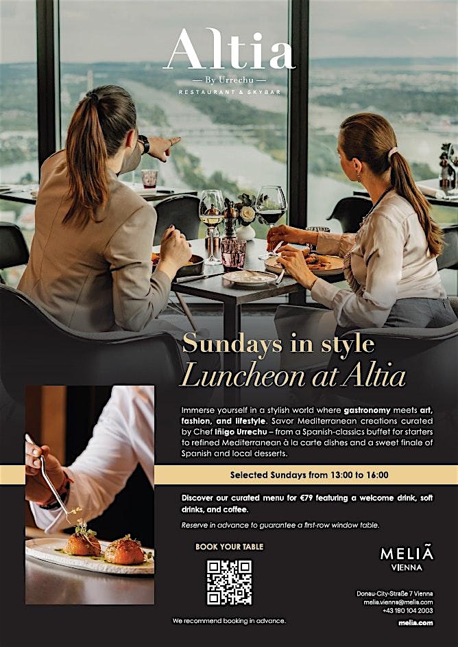 Sundays in Style - Luncheon at Altia