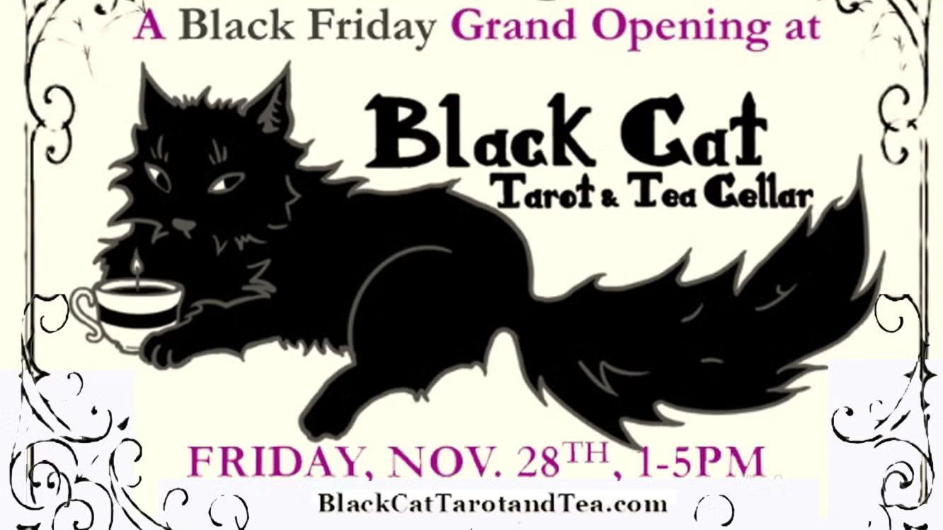 MEET'CHA THERE!--Tarot & Tea Cellar GRAND OPENING