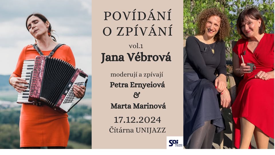 POVÍDÁNÍ O ZPÍVÁNÍ #1: JANA VÉBROVÁ