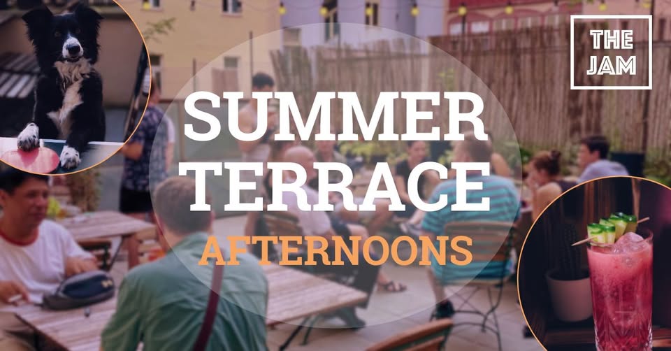 ☀️🍹🏓 Letní odpoledne na zahrádce. Happy hour & ping pong 17h-19h