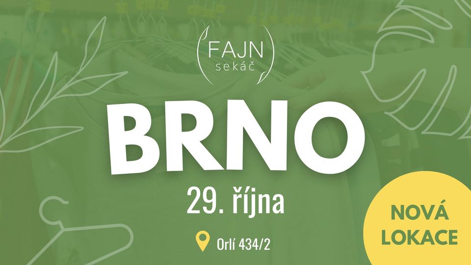 Otevření nové pobočky FAJN sekáče v Brně