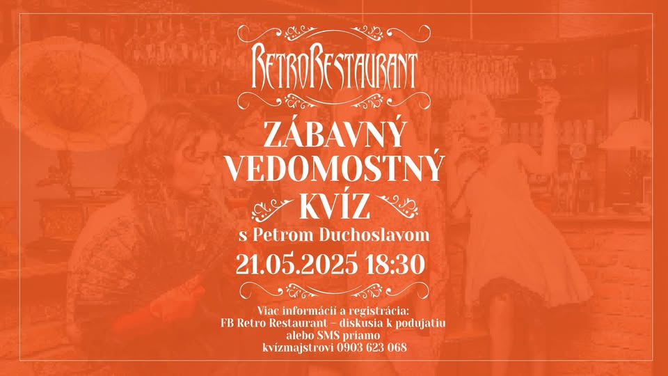Zábavný vedomostný kvíz.