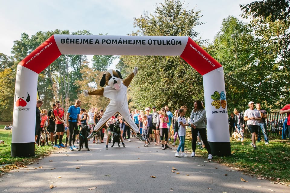 Běh a pochod pro útulky v Brně VINOHRADY