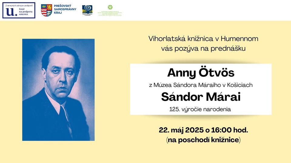 Sándor Márai – 125. výročie narodenia