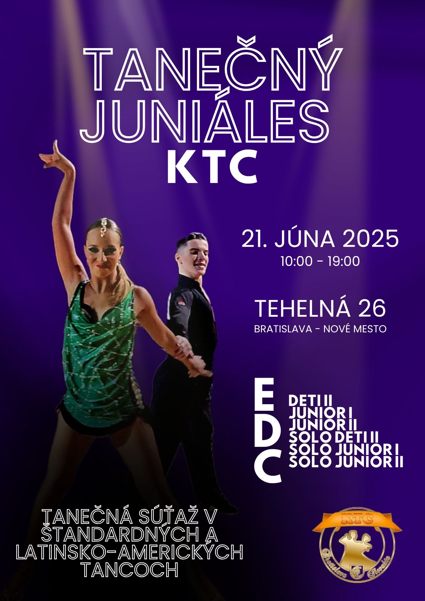 Tanečný Juniáles KTC 2025