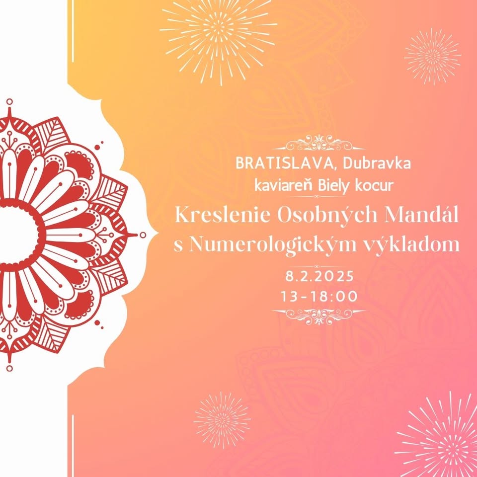 Kreslenie Osobných Mandál s Numerologickým výkladom v Bratislave