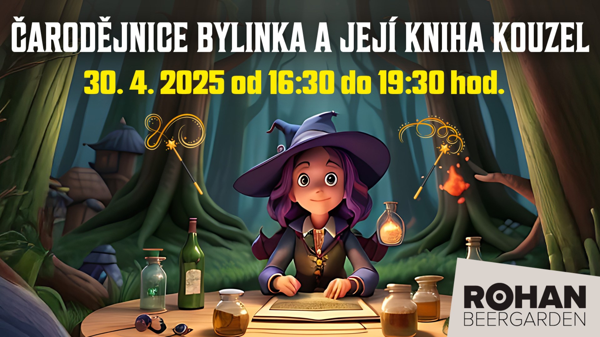 Čarodejnice Bylinka a její kniha kouzel