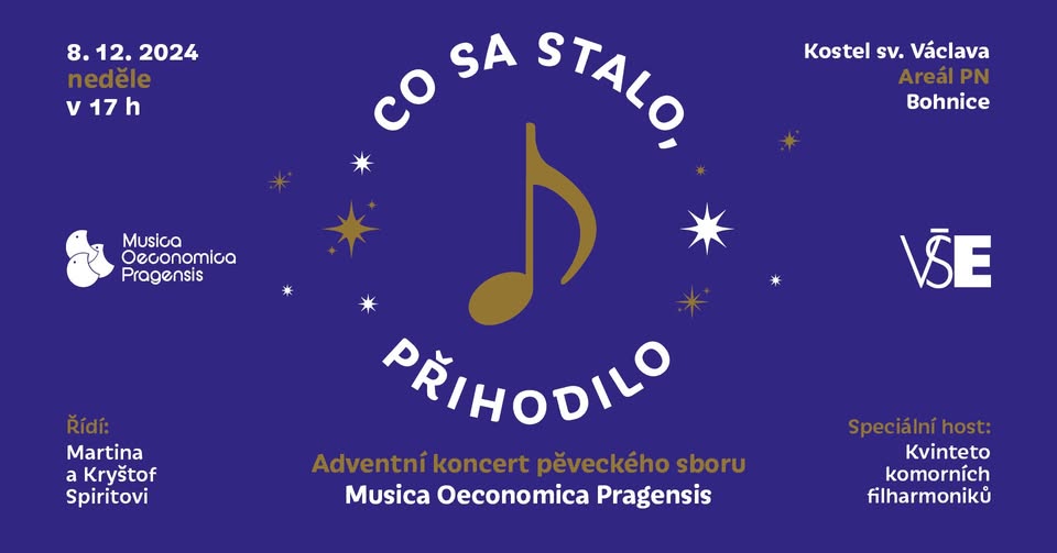 „Co sa stalo, přihodilo" | Adventní koncert sboru MOP