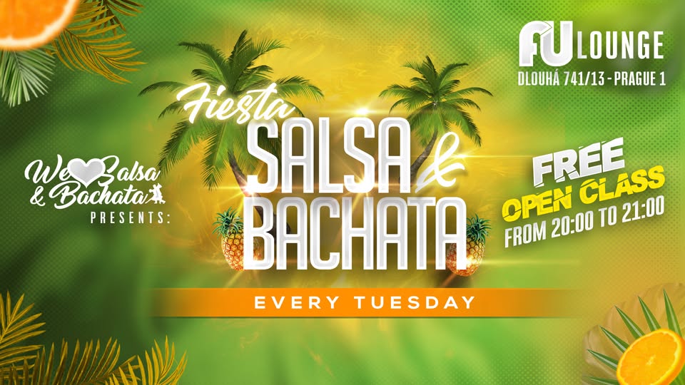 Bachata & Salsa - FREE Open Class + Party