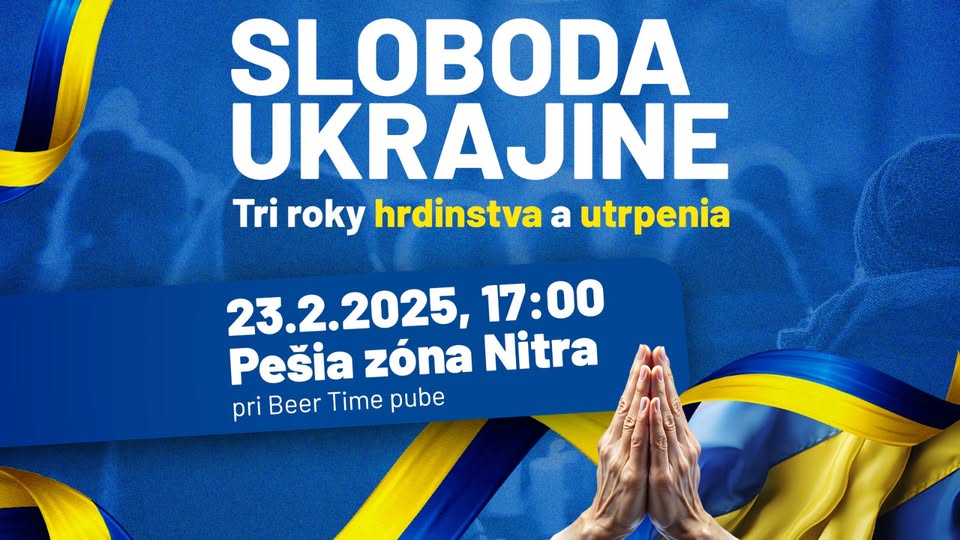 Verejné zhromaždenie za slobodu Ukrajiny