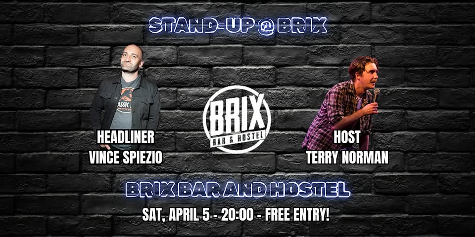 Saturday Stand-Up @ Brix: Free Entry!