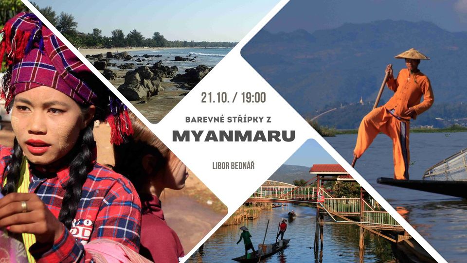 Barevné střípky z Myanmaru