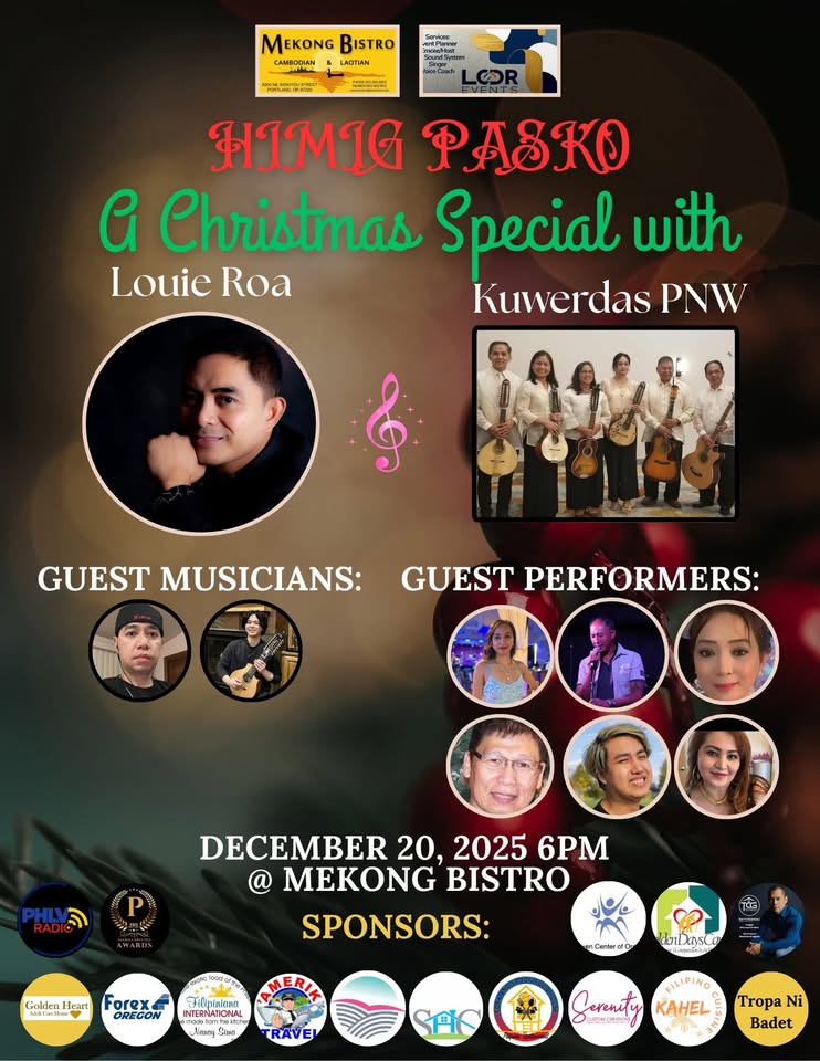 Himig Pasko Concert with Louie Roa & Kuwerdas PNW