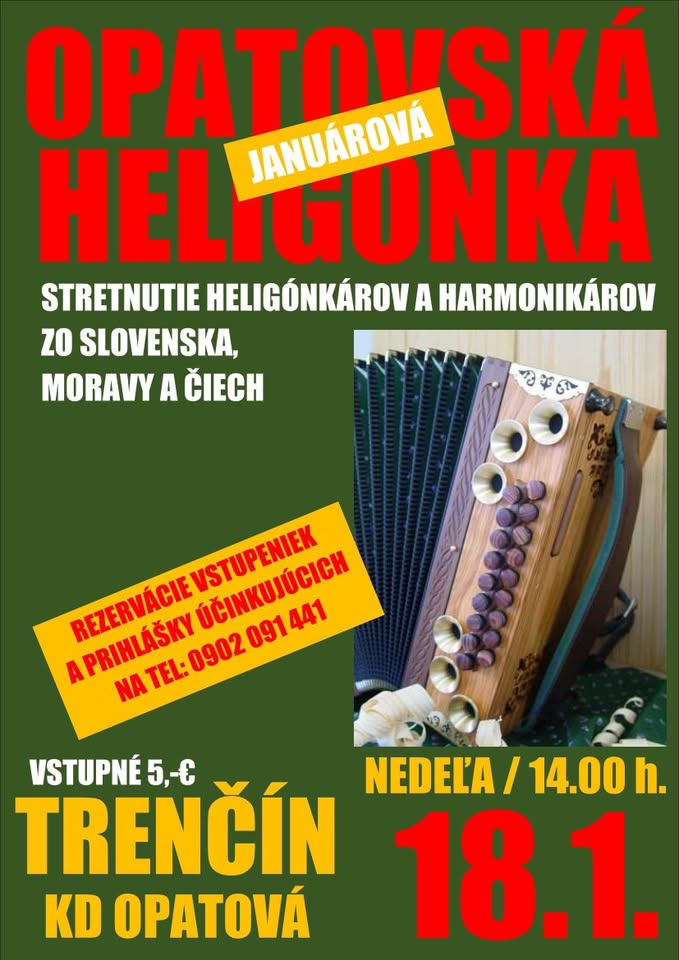 OPATOVSKÁ HELIGONKA (januárová)