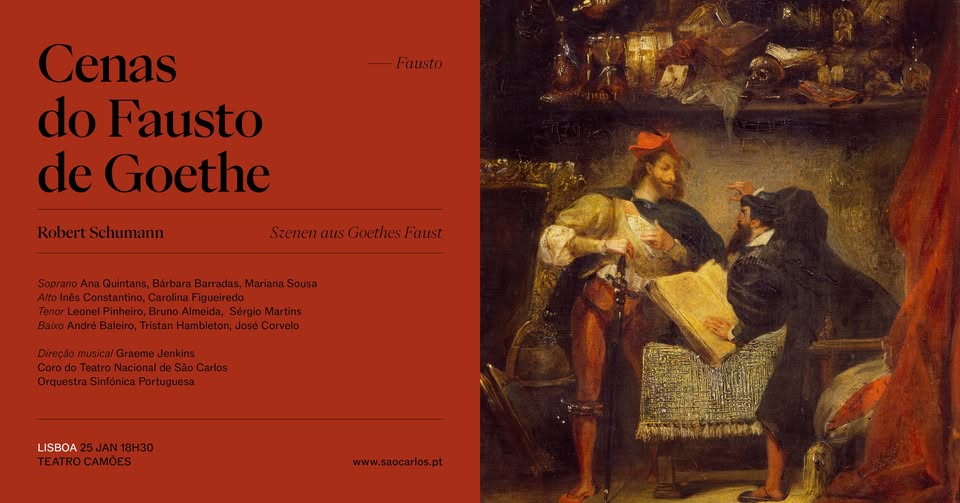 Cenas do Fausto de Goethe | São Carlos em Lisboa
