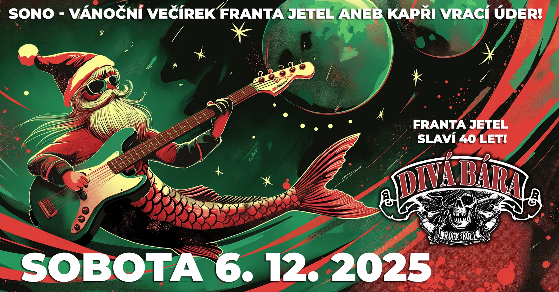 🎄 Vánoční večírek Franta Jetel aneb Kapři vrací úder!