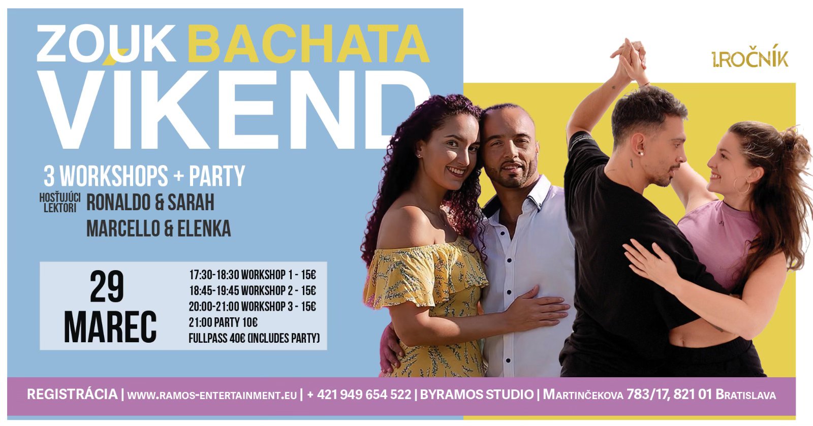 ZOUK & BACHATA WORKSHOP