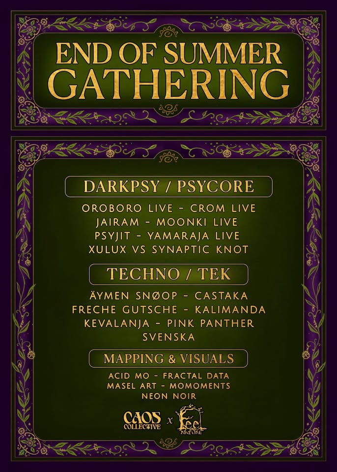 END OF SUMMER GATHERING