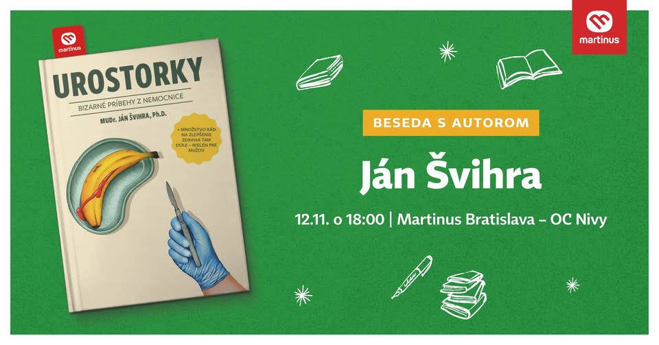 Knižná beseda s Jánom Švihrom