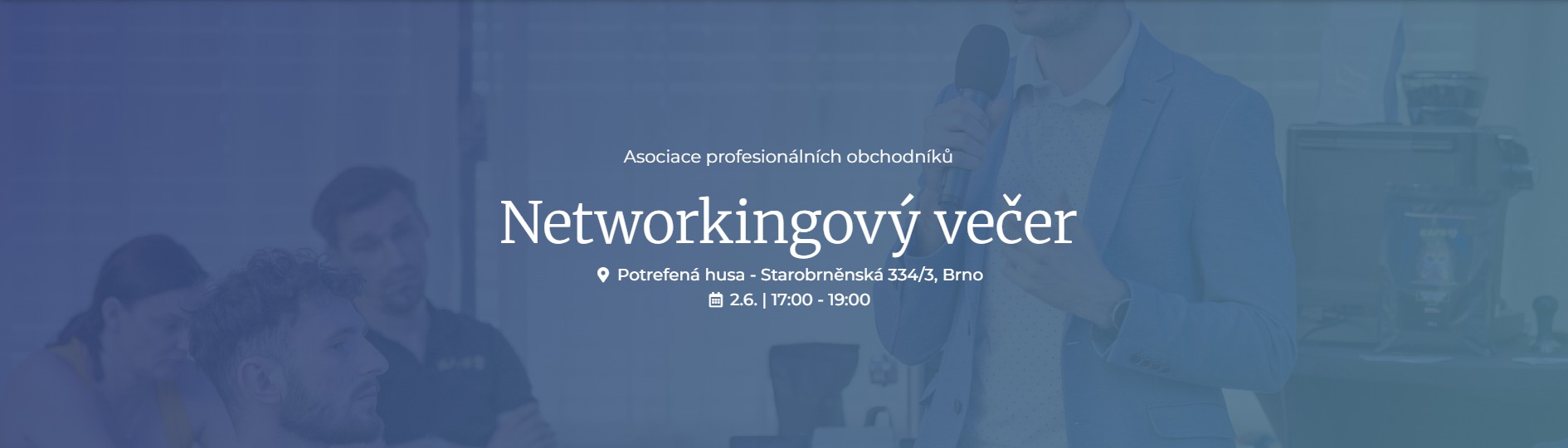 Networkingový večer s Asociací profesionálních obchodníků