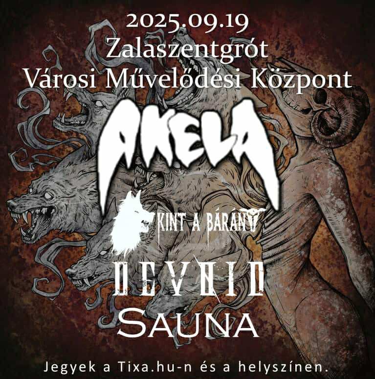 Akela  I Kint a bárány I Devoid I Sauna
