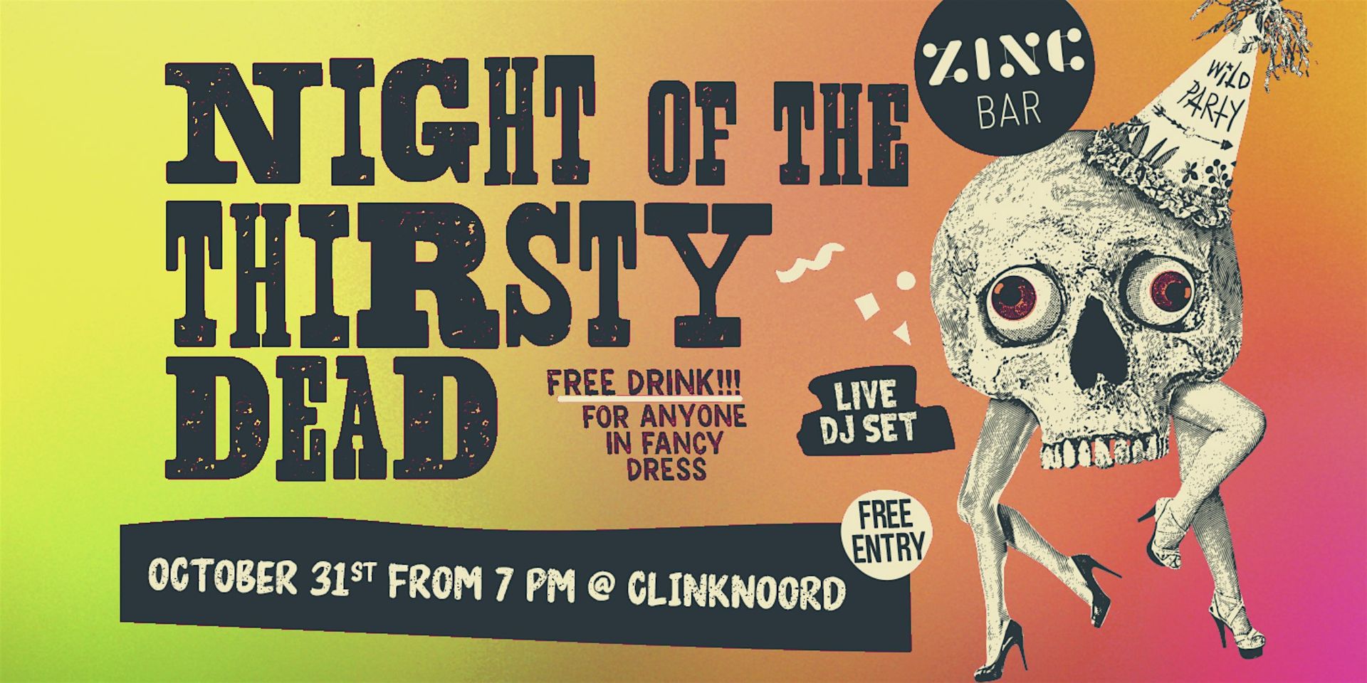 Night of the Thirsty Dead – Halloween Party 2025