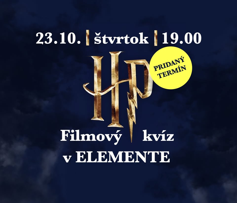 ELEMENT Harry Potter filmový kvíz (PRIDANÝ TERMÍN)
