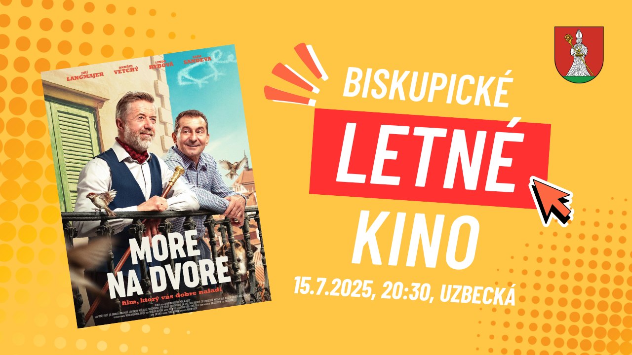 Biskupické letné kino 2025 – More na dvore