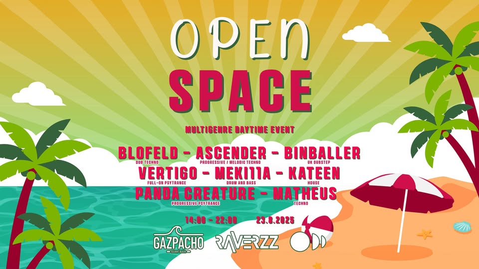 OPEN SPACE Island - afternoon w/DJs