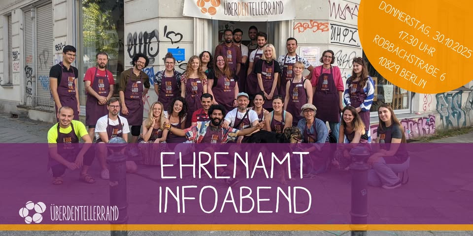Ehrenamt bei Über den Tellerrand || Infoabend