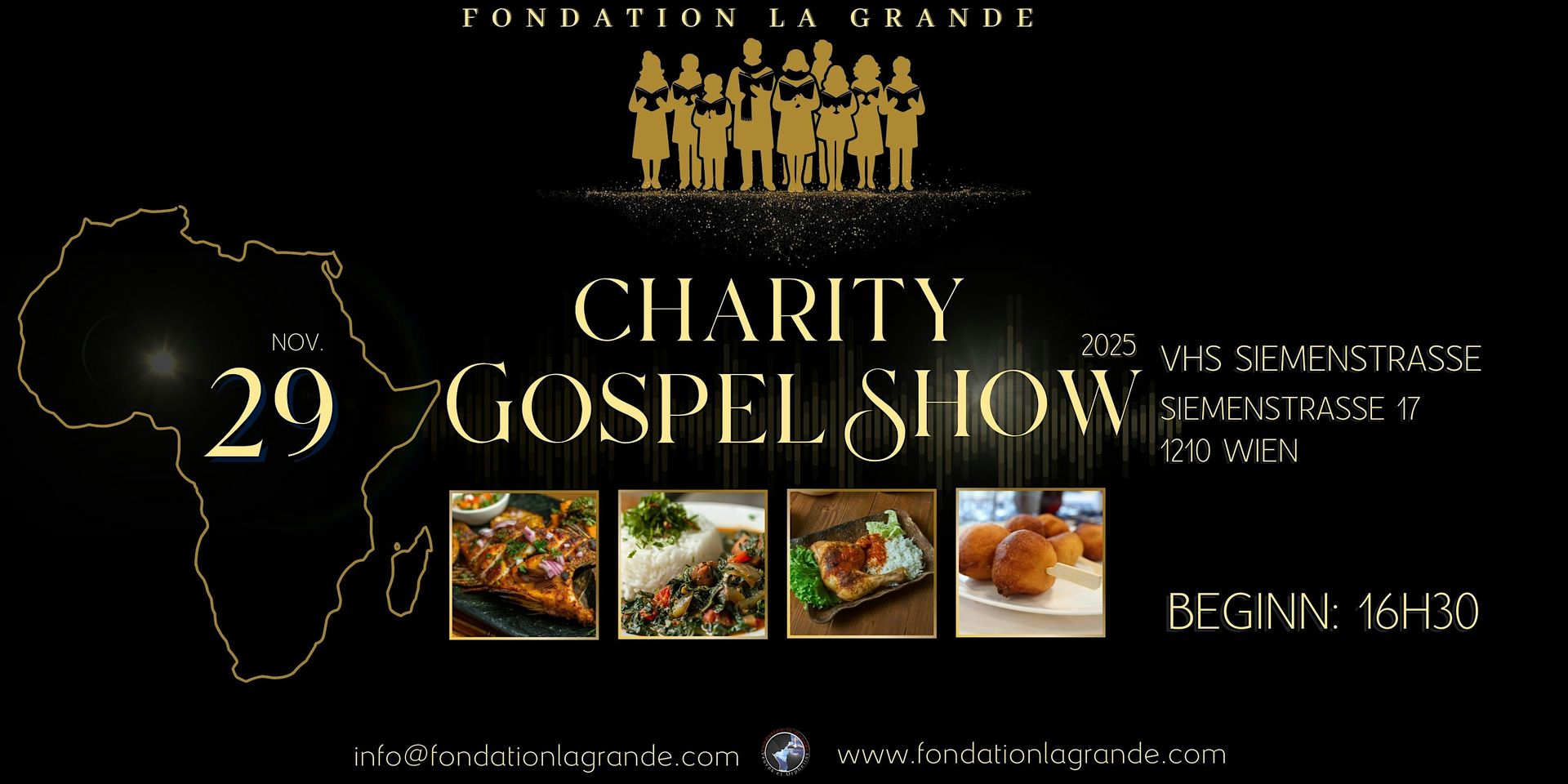 8. Charity Gospel Show - Benefizveranstaltung für die DR. Kongo