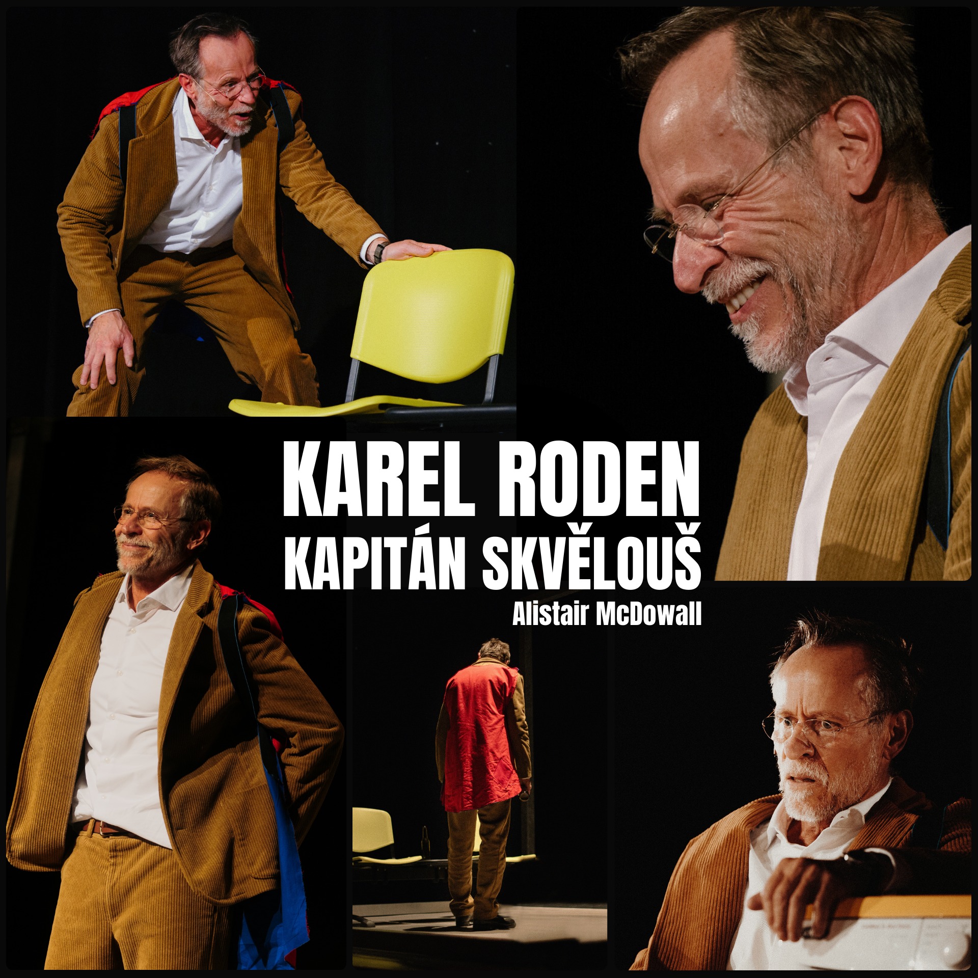 Karel Roden: Kapitán Skvělouš | 16. 4. | Divadlo Palace