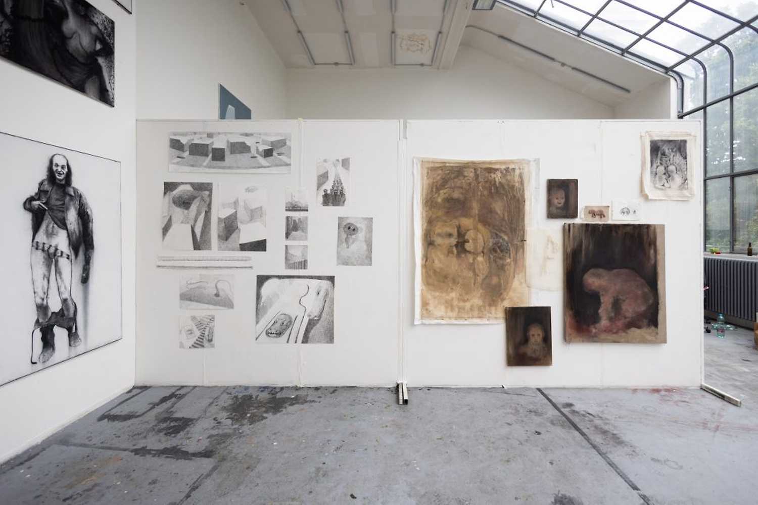Members Studio Visit: Klauzury na AVU v ateliéru Kresby