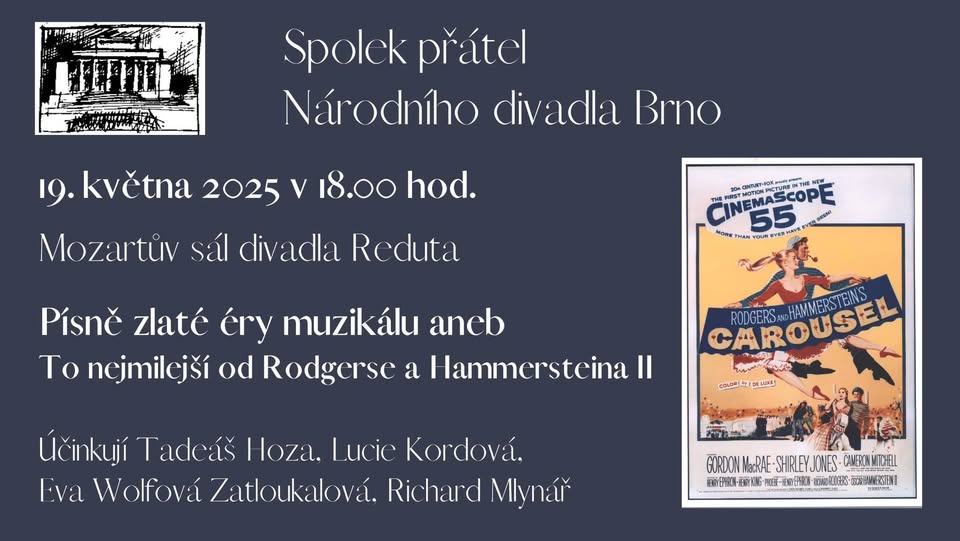 PÍSNĚ ZLATÉ ÉRY MUZIKÁLU aneb To nejmilejší od Rodgerse a Hammersteina II